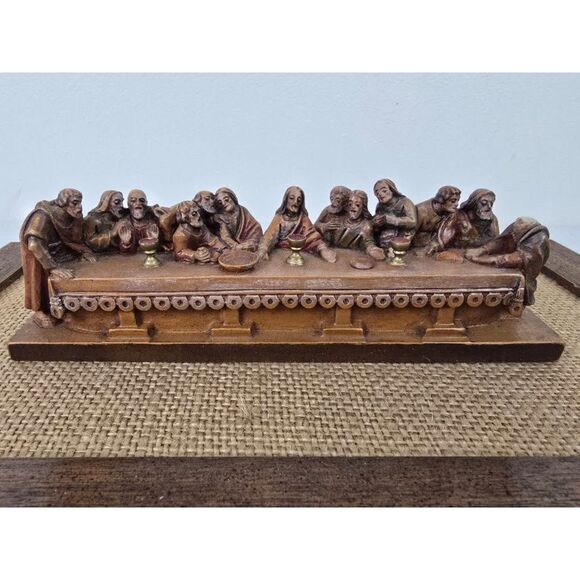 Vintage "The Last Super" table top Sculpture - Picture 1 of 11